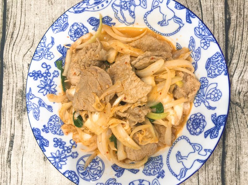 泡菜肉片燒