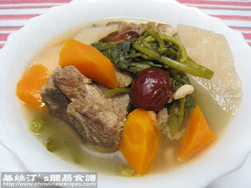 西洋菜豬骨湯