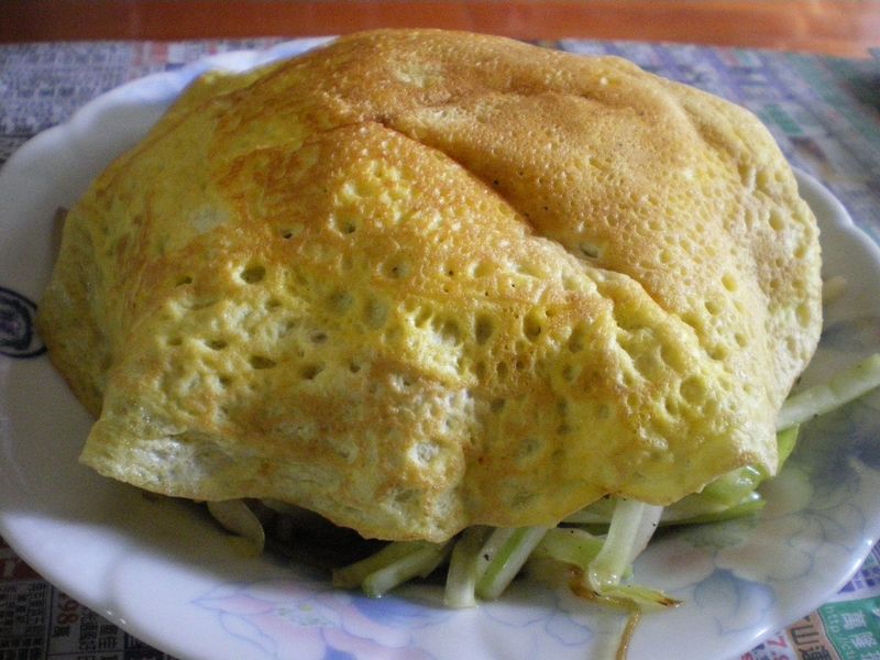 合菜戴帽