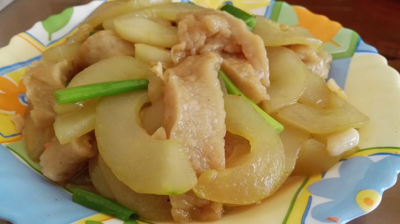 大黃瓜炒黑輪