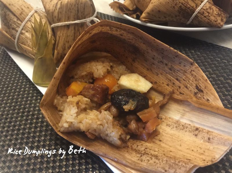 台式鮮筍肉粽