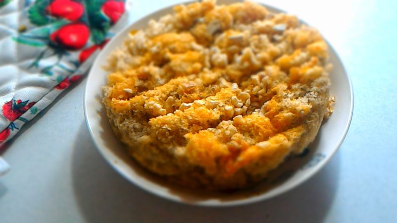 香氣滿屋~香蕉腰果蛋糕