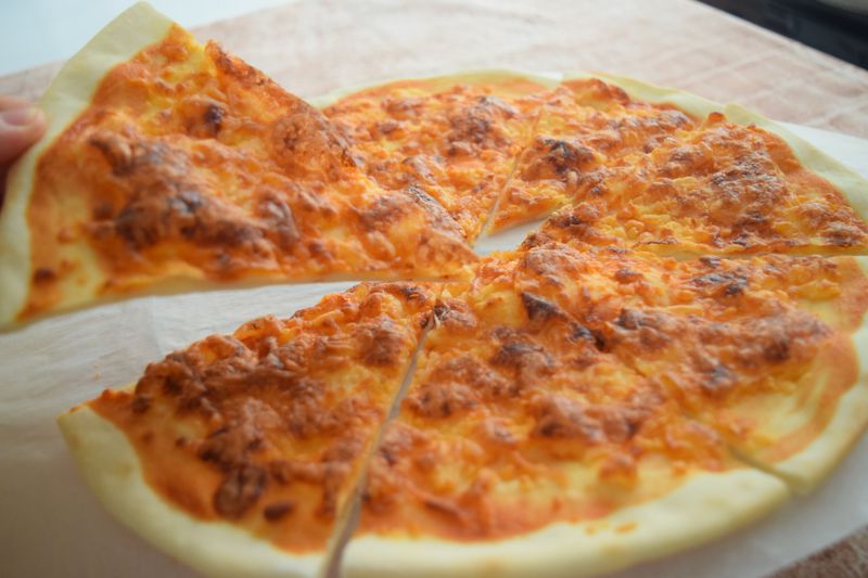 10分鐘Margherita Pizza
