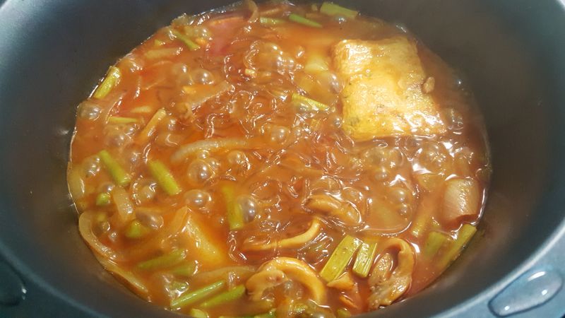 韓式辣炒年糕冬粉【複合料理無水鍋】