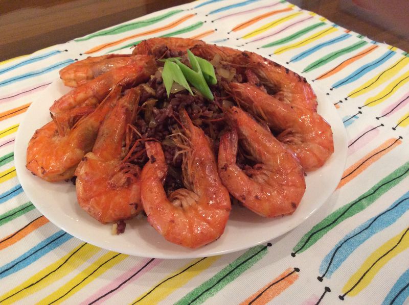 茶蝦飯