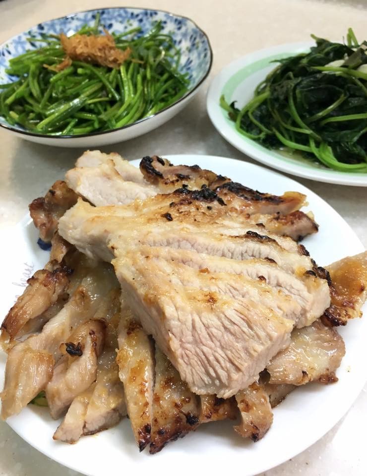烤松阪豬肉(水波爐)