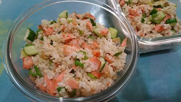 鮭魚清爽炒飯