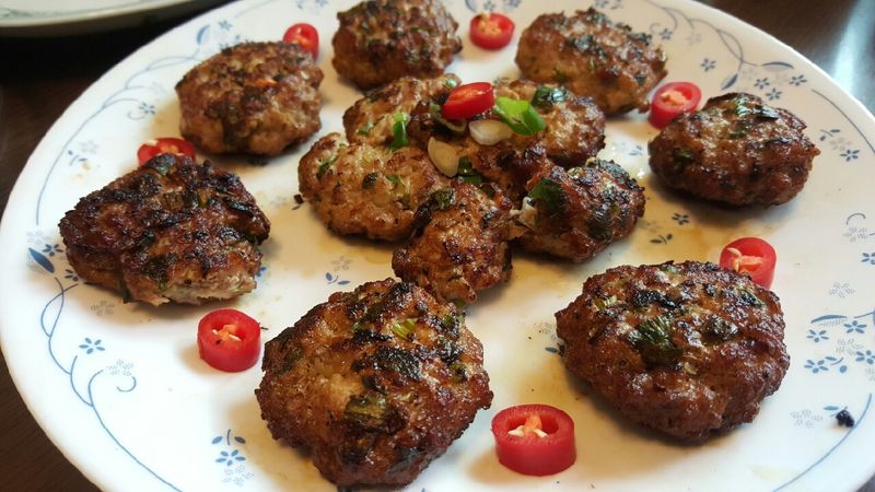 煎牛肉薯仔餅