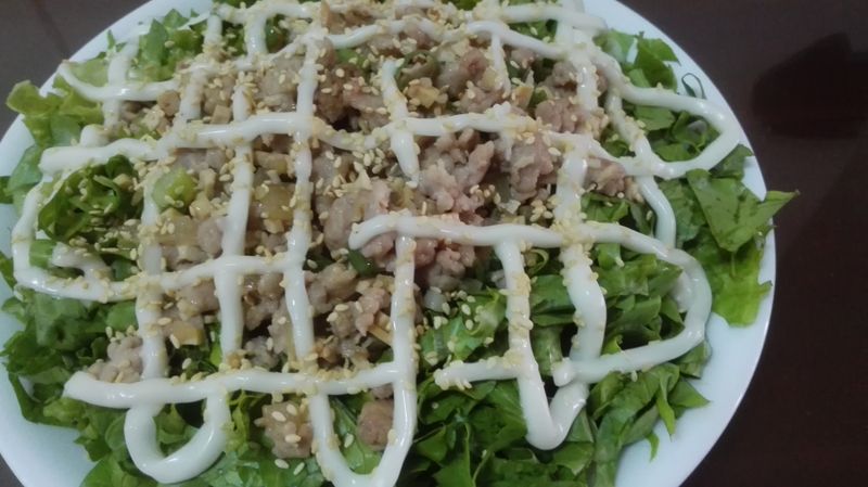 肉末生菜沙拉