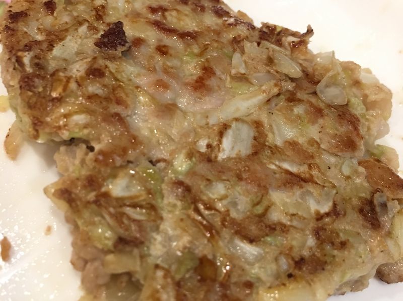 高麗菜肉餅