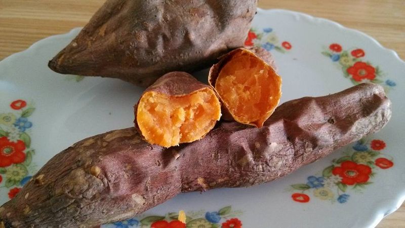 新手料理－烤地瓜（烤箱版）