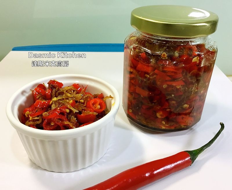 蒜蓉吻仔魚辣椒醬(辣油)~附『實作影片』