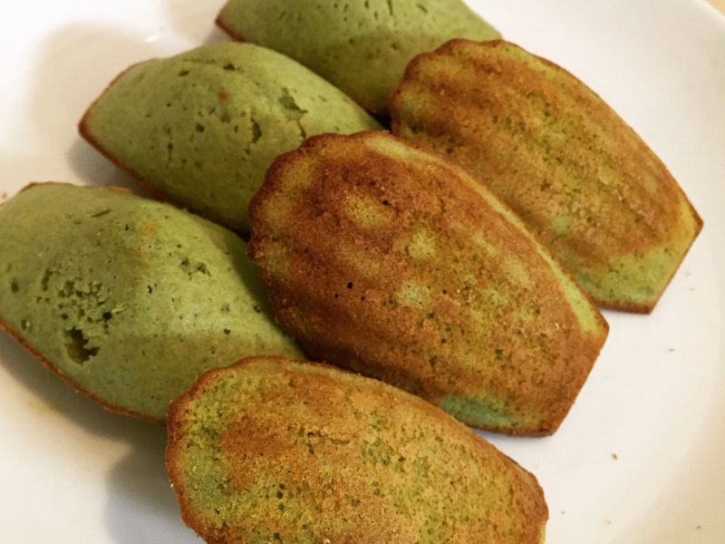 抹茶瑪德蓮(抹茶拿鐵粉)