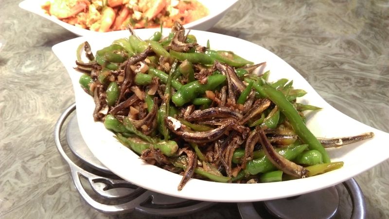 糯米椒炒小魚干