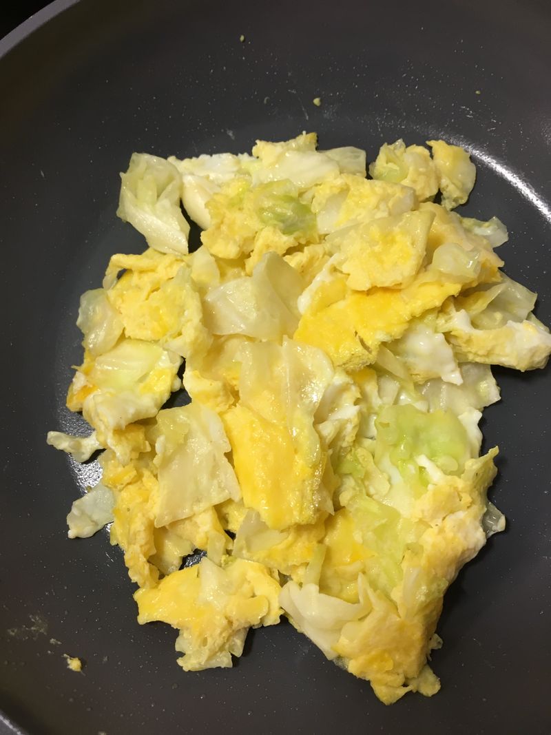 高麗菜炒蛋