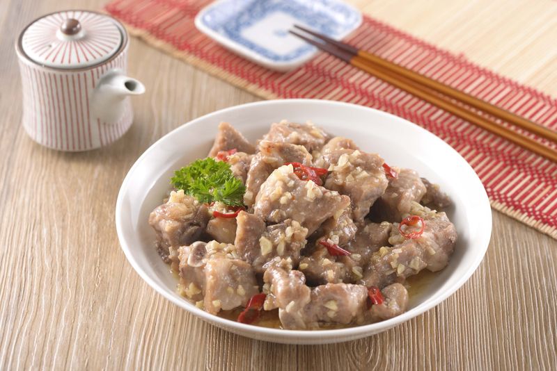 蒜香蒸排骨(家香豬)