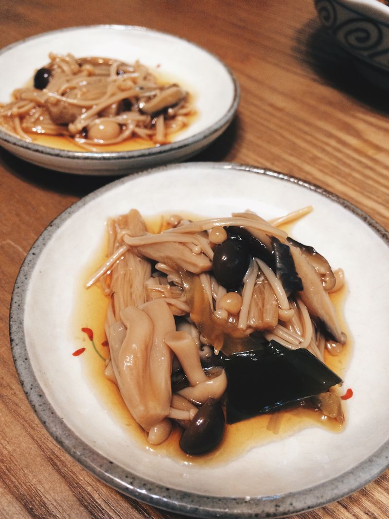 日式醬油煮香菇小菜