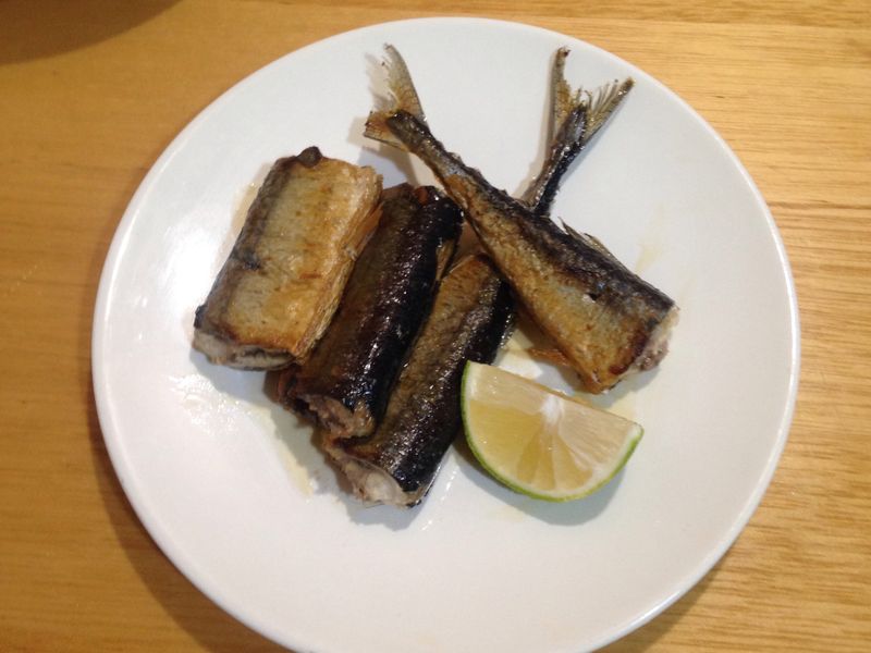 香煎秋刀魚