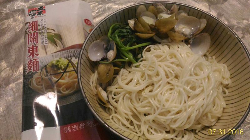 黃金蜆細麵_五木關東細麵_五木拉麵
