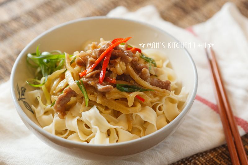榨菜肉絲(麵)