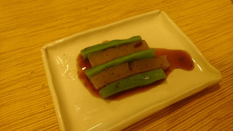 蒟蒻拌四季豆(香料柚子)