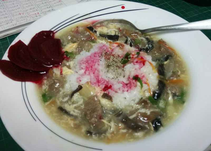 滑蛋牛肉燴飯