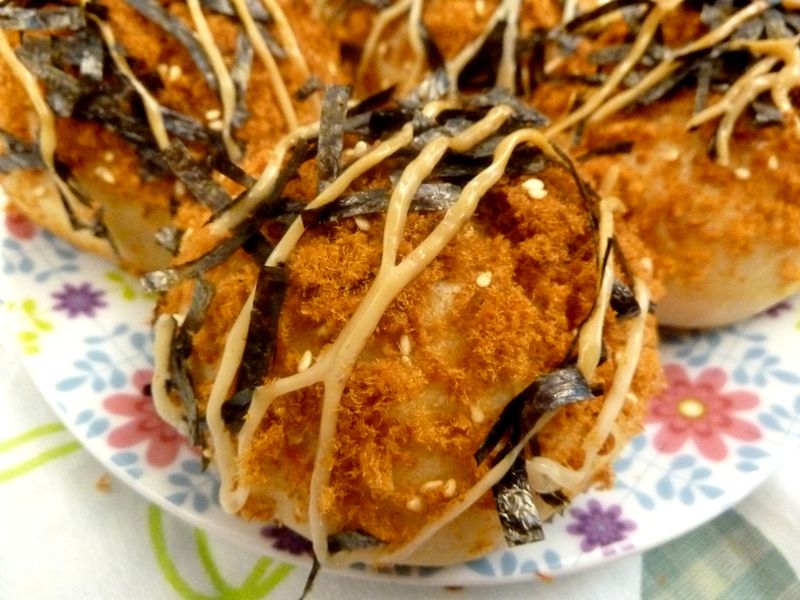《永新沙拉》魚鬆芝麻海苔小麵包~低油配方