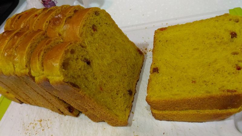 養生枸杞薑味麵包(湯種)