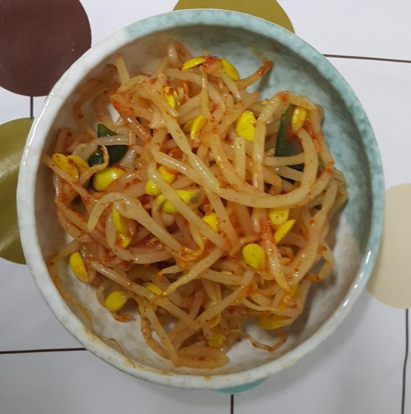 (韓式)涼拌黃荳芽