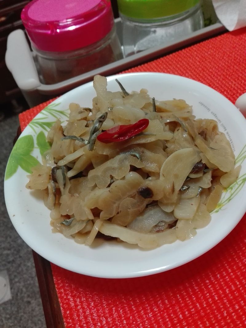 豆豉小魚苦瓜