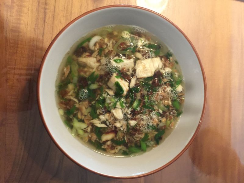 土魠魚湯泡飯