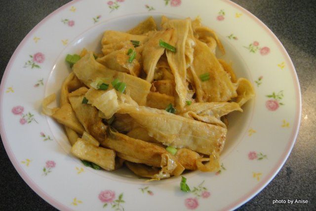 家傳炒豆腐皮