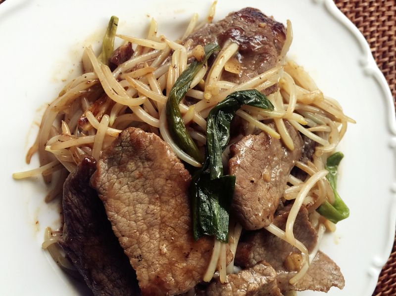 銀牙牛肉片