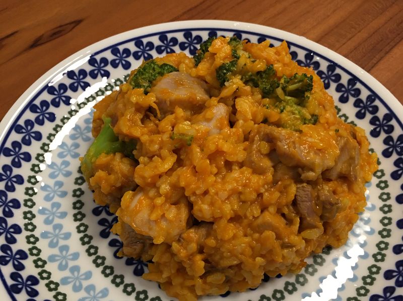 南瓜雞肉燉飯