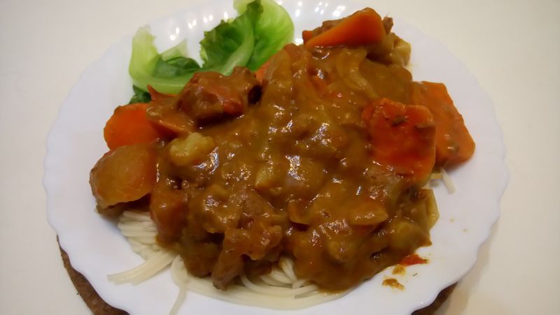 香醇濃郁的無水咖哩牛肉