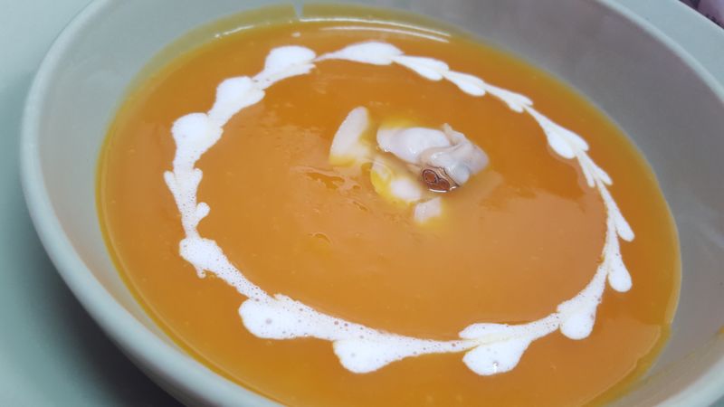 蛤蜊南瓜濃湯