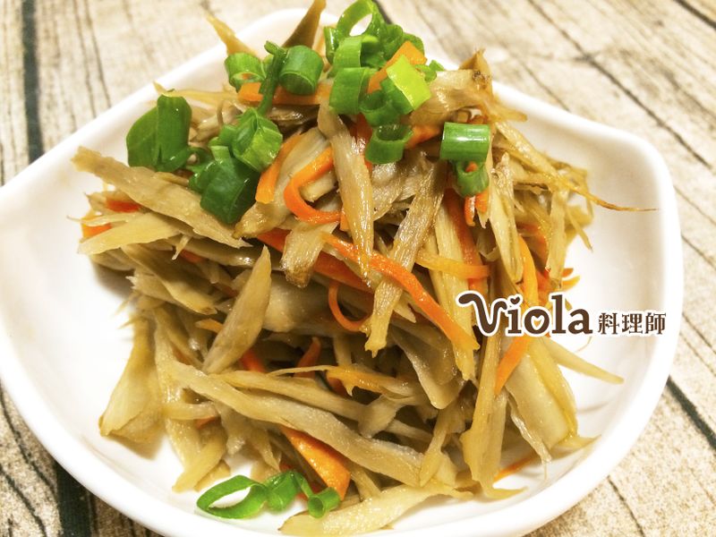 香炒牛蒡