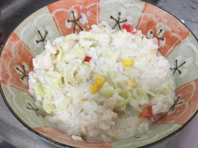 奶油鮪魚燉飯