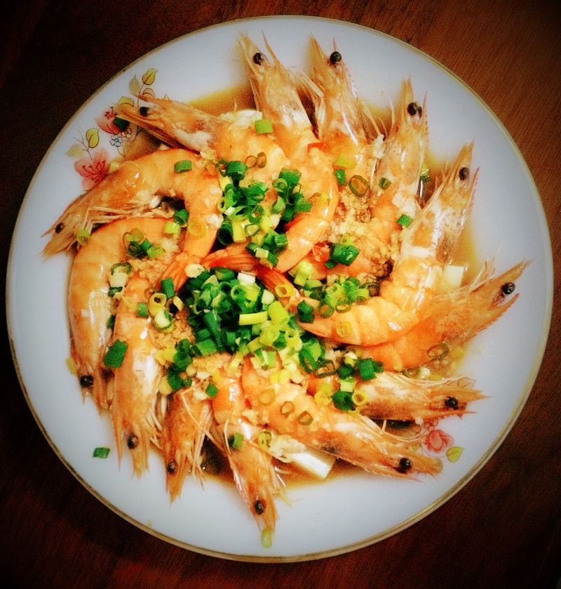清蒸豆腐蝦