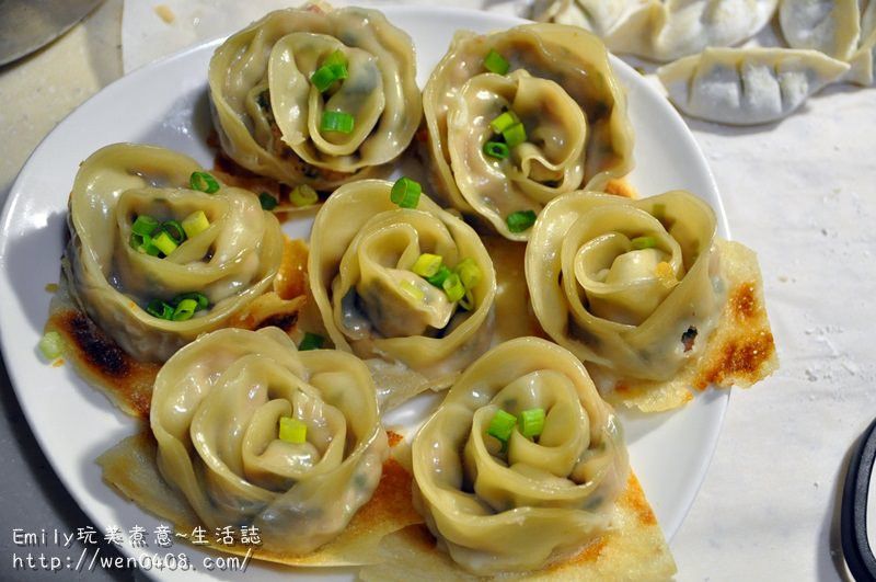 玫瑰花煎餃