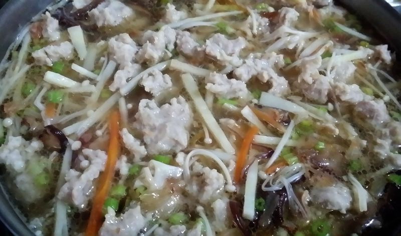 香菇肉羹湯