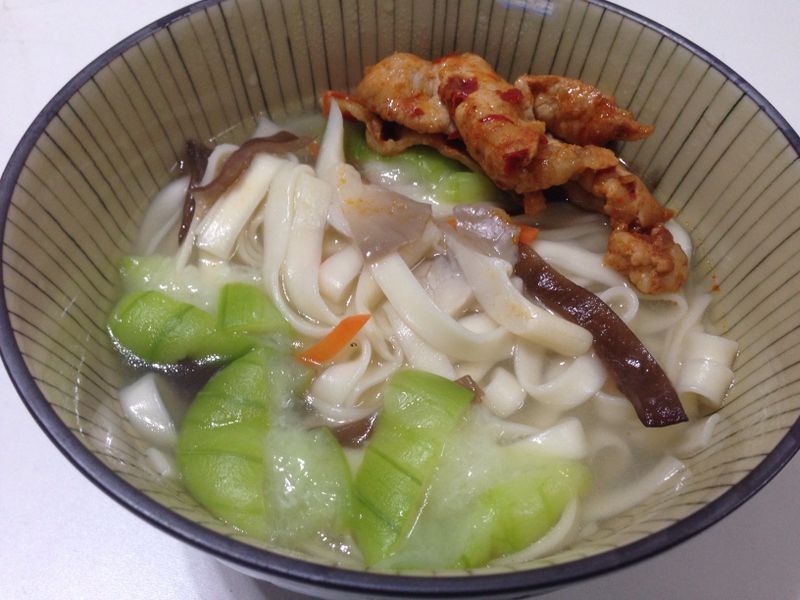 絲瓜湯麵