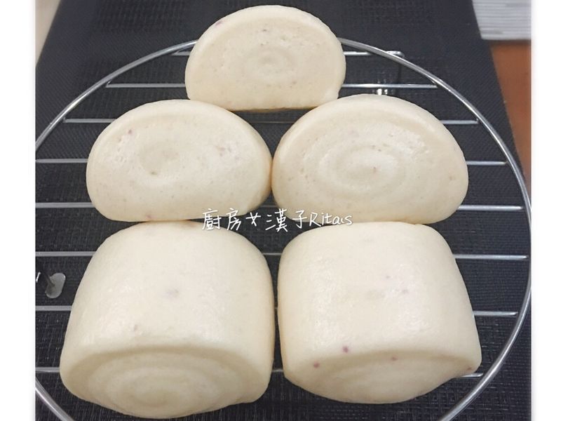 牛奶饅頭(一次發酵)