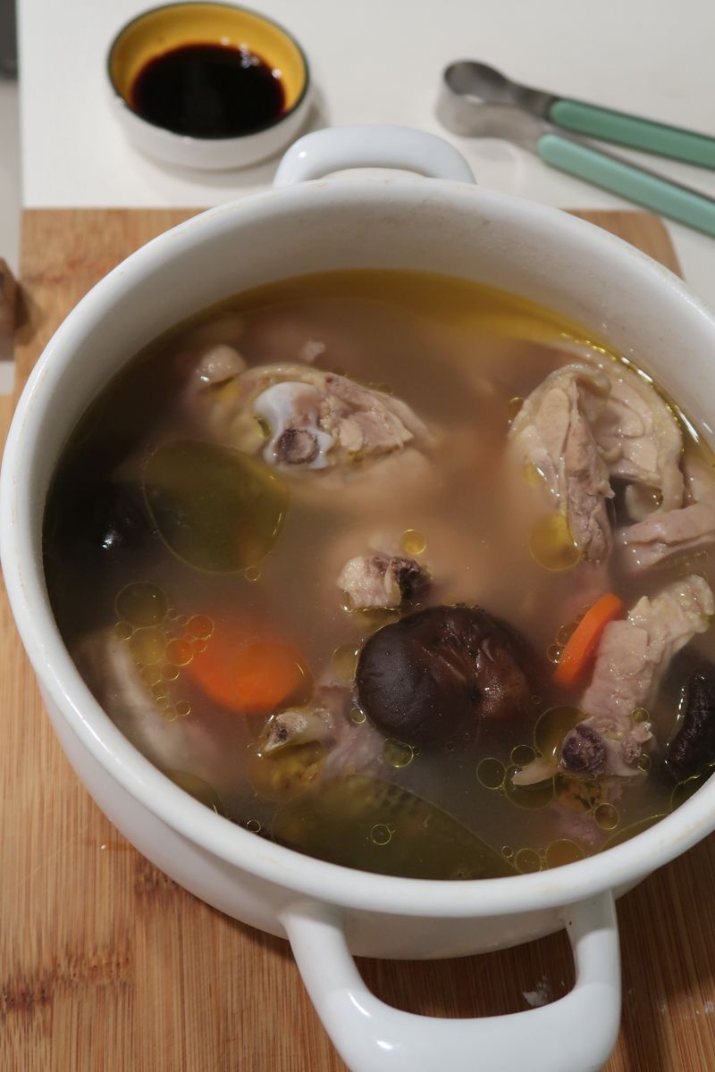 立冬料理 進補不會流鼻血之香菇雞湯