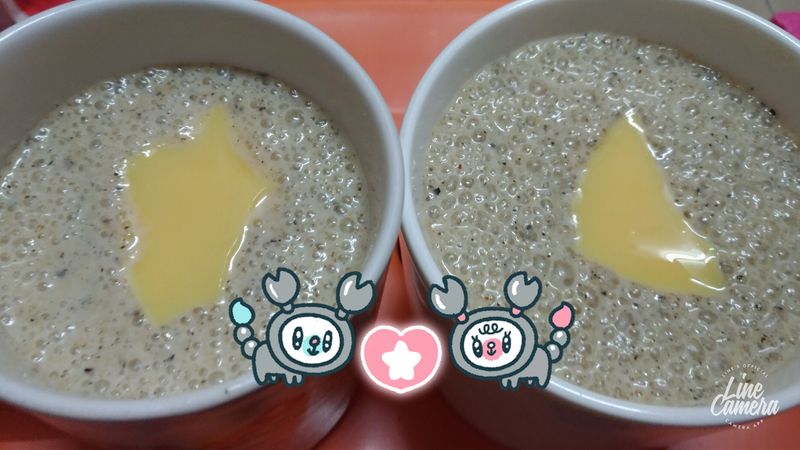黑芝麻香蕉牛奶
