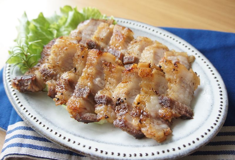 鹽烤迷迭香豬五花