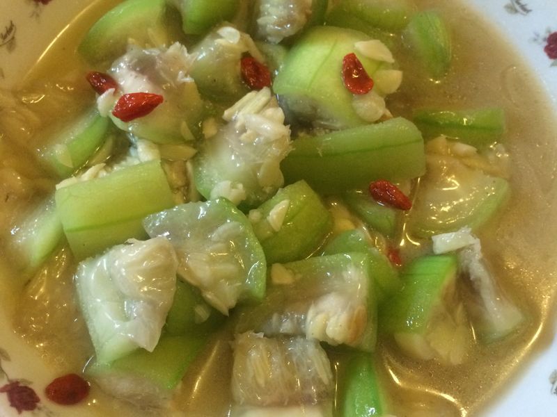 ♡雞湯炒絲瓜♡