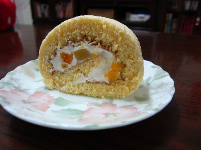♥我的手作料理♥ 香橙蛋糕捲