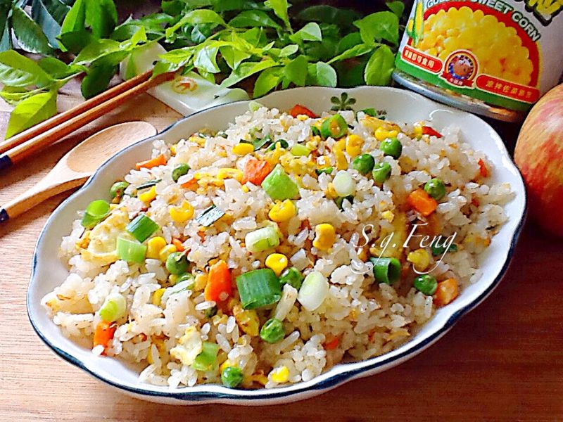 玉米蛋炒飯