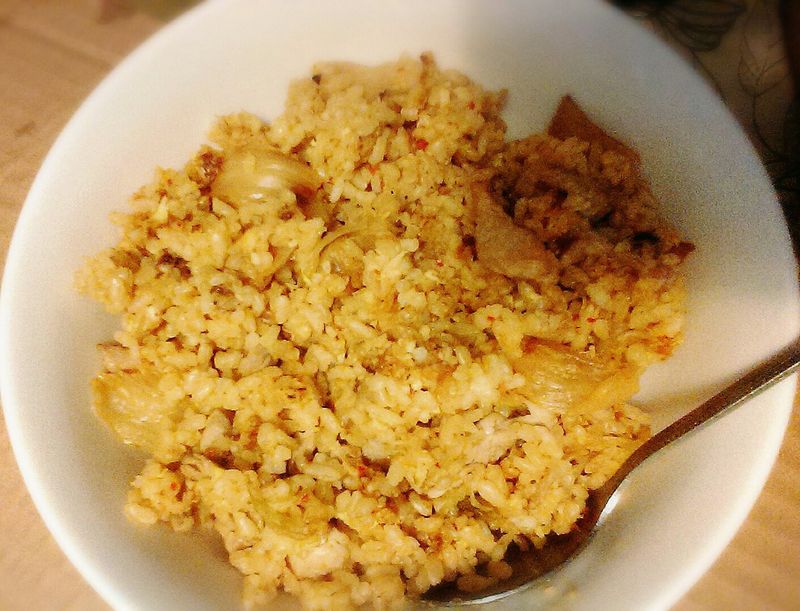 泡菜豬肉炒飯